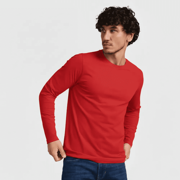 Polera Hombre Extreme Roly Manga Larga 100% Algodón