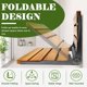 thumbnail image 5 of Asiento de Ducha Plegable Koretech de Teca 33x43x25 cm Soporta 204 kg, 5 of 6