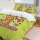 thumbnail image 1 of Green Garfield Comforter Set Soft 3 Pcs Twin Bedding Sets Thicken for All Season, 1 of 5