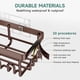 thumbnail image 4 of Set De Carrito De Ducha Paquete De 6 Con Soporte Para Jabón Resistente A La Corrosión, 4 of 9