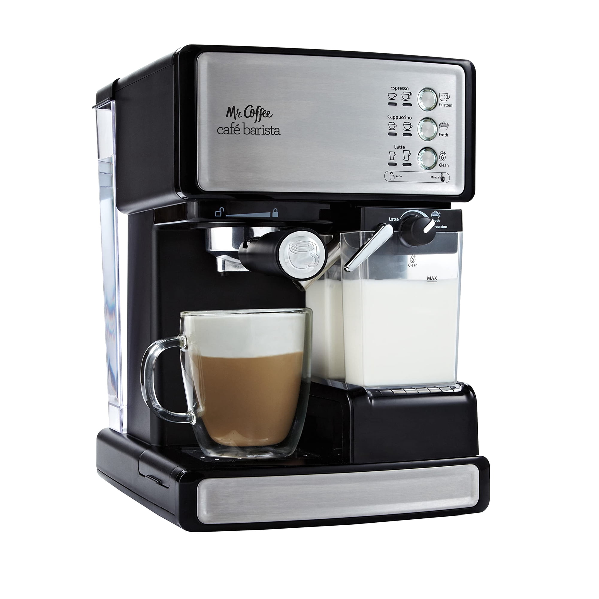 Máquina De Café Espresso Y Capuchino Mr. Coffee Programable
