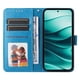 thumbnail image 5 of Funda tipo cartera FOXDOCK para Samsung Galaxy A06 5G , diseño girasol en relieve, cuero PU, cierre magnético, soporte y tarjetero, 5 of 5