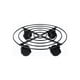 thumbnail image 1 of 2 Soportes Base para Maceta de Metal con Ruedas, 1 of 3