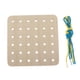 thumbnail image 5 of Juguete Educativo En Blanco Para Enhebrar Cuerdas Montessori Para Niños Pequeños De Madera, 5 of 5