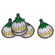 thumbnail image 3 of 6pcs globo de aire caliente parche bordado ropa aplique etiqueta diy decoración, 3 of 5