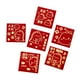 thumbnail image 2 of 6 Sobres Rojos De Año Nuevo Cuadrados Pequeños Regalos Hongbao Sobres De Dinero De La Suerte Estilo E, 2 of 3