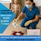 thumbnail image 2 of Bloodborne Pathogen Kit Vomit Clean Up Kit Be OSHA Compl, 2 of 3
