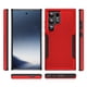thumbnail image 2 of Para Samsung Galaxy S23 Ultra 5G Funda a Prueba de Golpes Resistente Protección de Cuerpo Completo de Alta Resistencia a Prueba de Polvo/caídas Cubierta Funda, Rojo y Negro, para Galaxy S23 Ultra 5G, 2 of 7