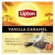 thumbnail image 1 of 20 bolsas piramidales con sabor a caramelo y vainilla negra de Tea Lipton, 1 of 2