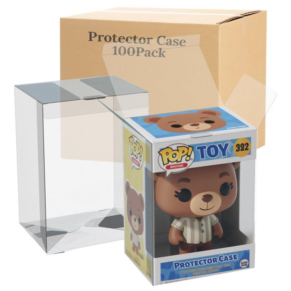 Protector Botyboty para Pop 100 unidades, funda transparente de 4 pulgadas