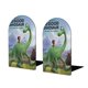 thumbnail image 1 of El Buen Dinosaurio Sujetalibros decorativos temáticos, tope para estantería con base antideslizante, uso dual para hogar y oficina - 2 piezas, 1 of 6