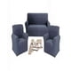 thumbnail image 2 of Pack De Fundas De Sofa Cuadrille 3+1+1 Color Gris, 2 of 4