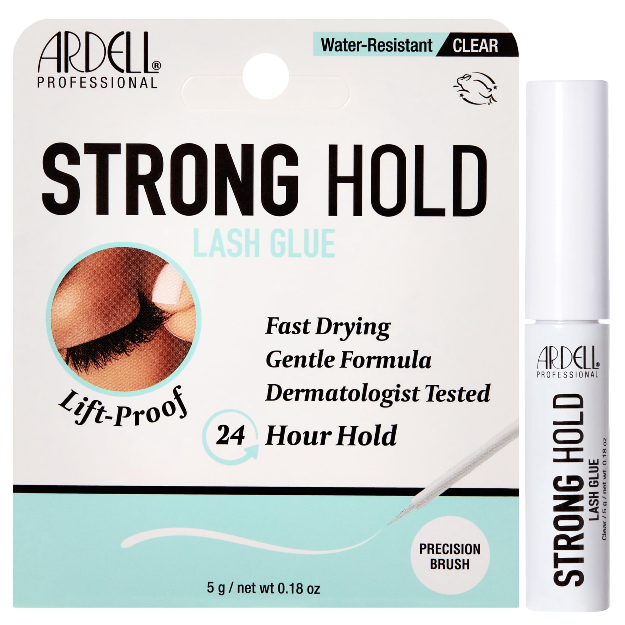 Pegamento Para Pestañas Ardell Strong Hold, Impermeable, Transparente, 5 G
