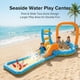 thumbnail image 2 of Piscina Inflable para Niños Andola con Doble Tobogán Juguete para Exterior, 2 of 8