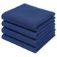 thumbnail image 1 of Toalla Homaxy de algodón 4 unidades 33×71 cm azul marino, 1 of 7