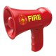 thumbnail image 5 of Los Ni?os Fingen Jugar A Los Bomberos, La Policía, El Megáfono, La Sirena, El Sonido, El Juguete De Mano, Rojo, 5 of 5