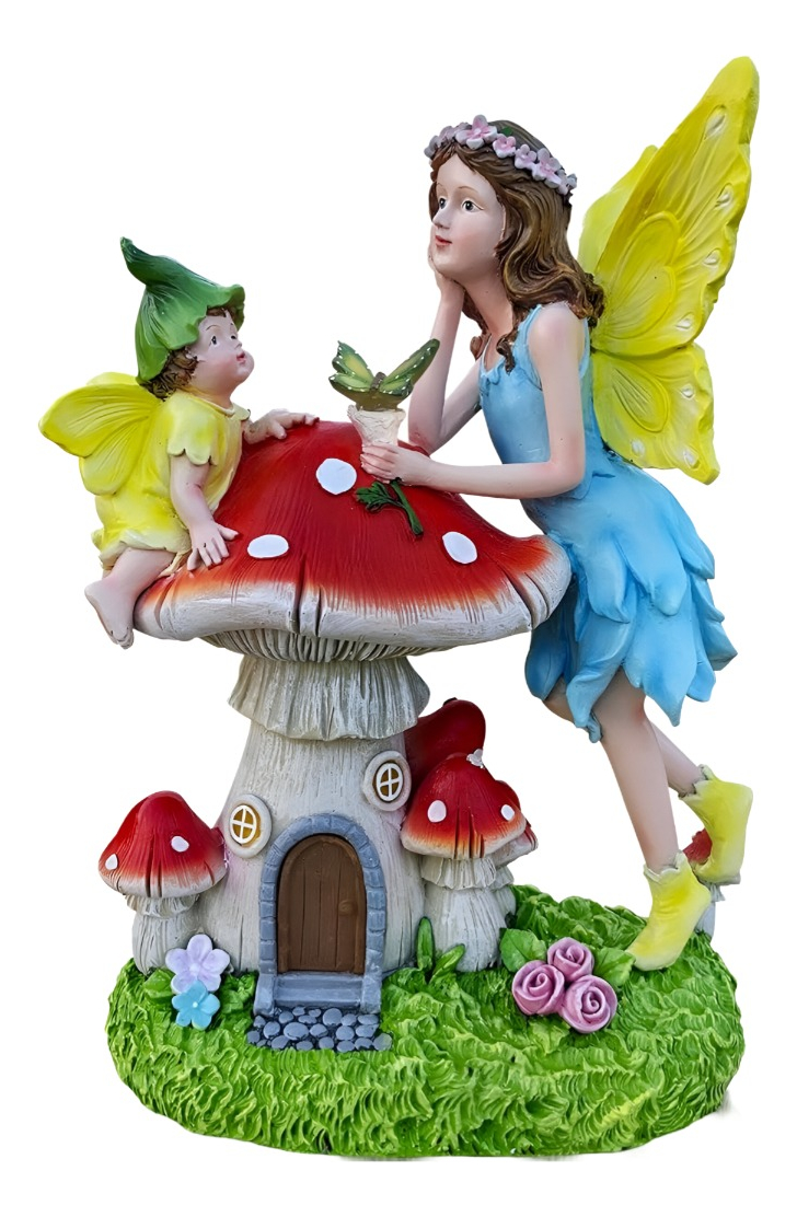 Genérico - Figura Jardín Estatua Ángel Escultura Hada Decoración Jhn