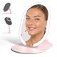thumbnail image 1 of Espejo de maquillaje Fancii LED recargable portátil con aumento de 10x, 1 of 8
