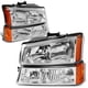 thumbnail image 1 of Conjunto de faros delanteros compatible con DNA MOTORING para Chevy Silverado, 1 of 7