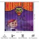 thumbnail image 2 of Monster Bash-theme 4-Piece Shower Curtain Set with Rugs, Waterproof Bathroom Decor Set Includes Bath Mat, U-Shaped Rug, Toilet Lid Cover and Curtain with Hooks, 2 of 6