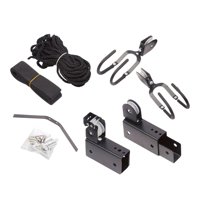 Ioensy - Sistema De Polea De Elevación De Polipasto De Kayak Almacenamiento De Techo De Garaje Colgador De Bicicleta Montado