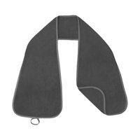 Magideal - Bufanda Babero Para Adultos Para Comer, Resistente A Las Manchas, Regalo, Fácil De Usar, Práctica, Para Comer, Impermeable, Para Padres, Hombres Y Muj Gris Oscuro