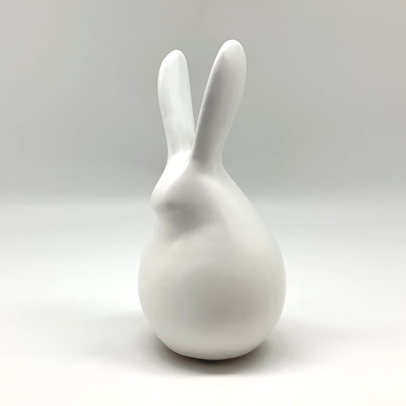 Figura conejo blanco