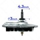 thumbnail image 5 of Caja de engranajes para lavadora FIXIT PARTS 11 cm, eje de 8 cm y sello, 5 of 9
