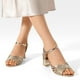 thumbnail image 3 of Sandalia Taco Dorado Fiesta Weide QIU257, 3 of 9
