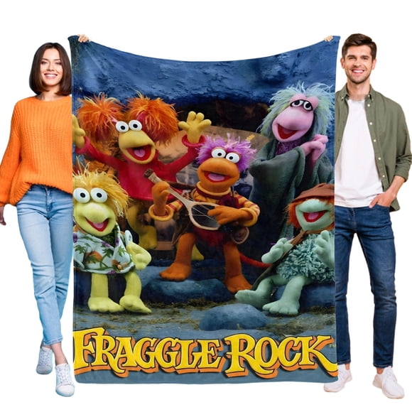 Manta Fraggle Rock Desmarcar 100x80cm