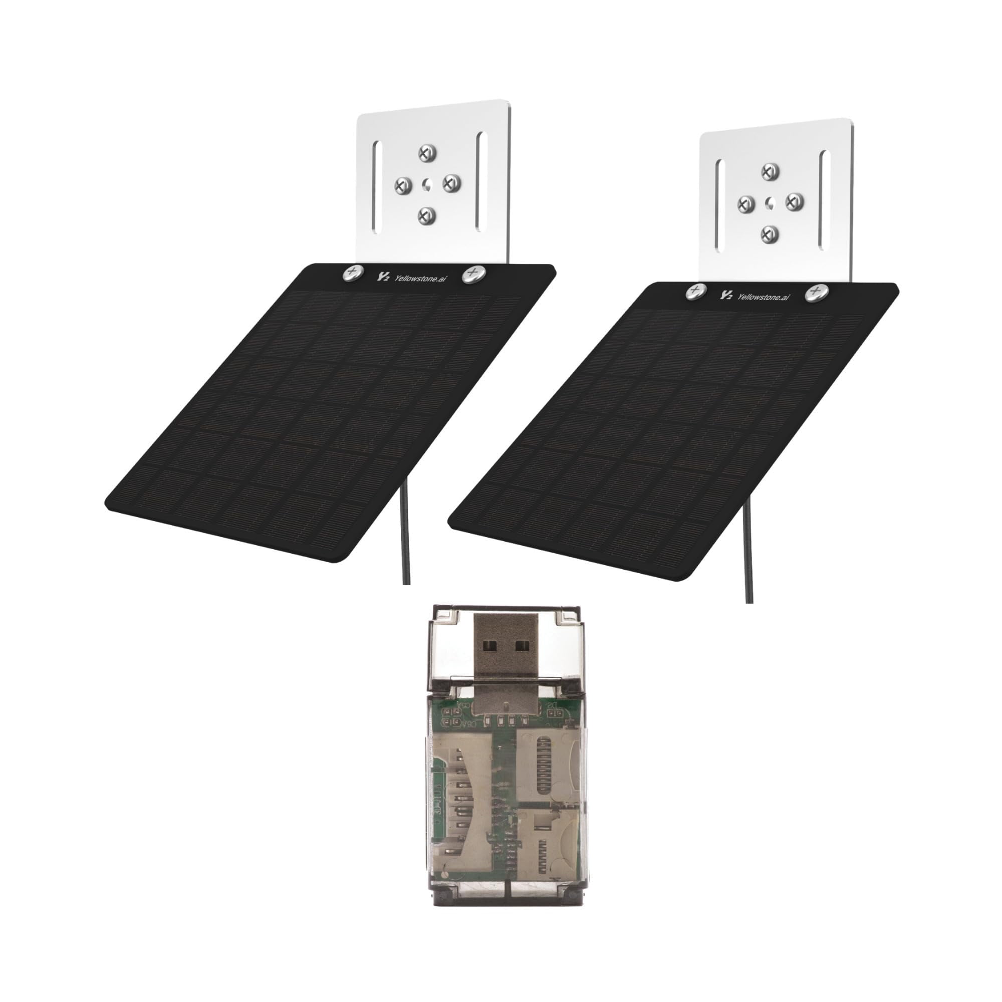 Yellowstone.ai - Panel Solar Yellowstone De 9 V/5 W Para Cámara De Rastreo Celular Y2