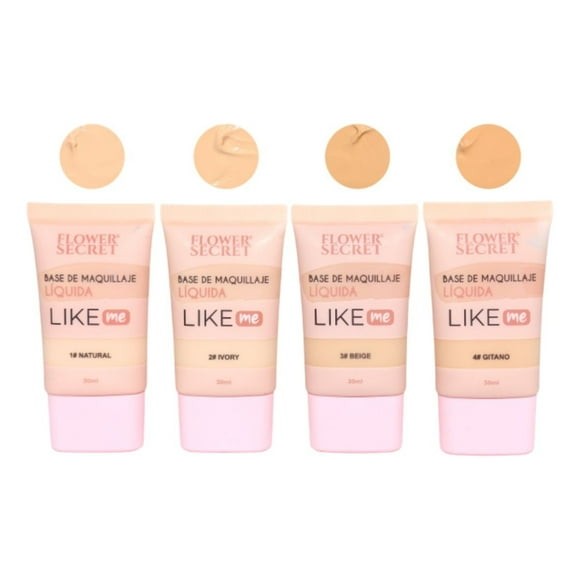 Pack 24 Bases De Maquillaje Like Me 30ml Facial Lau