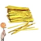 thumbnail image 1 of 760 bridas metálicas reutilizables para bolsas de plástico, ideales para dulces, aperitivos, pasteles y artículos de fiesta., 1 of 6