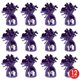 thumbnail image 4 of Paquete de pesas con forma de globo Beistle envuelto en metal (paquete de 12), 4 of 5