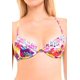 thumbnail image 1 of Bikini sostén con amarras estampado amarillo Talla M, 1 of 4