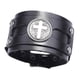 thumbnail image 3 of Brazalete De Cuero PU Pulsera Hebilla Steampunk Hecho A Mano Negro, 3 of 5