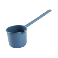 Bothyi - Cucharón De Agua Con Mango Antideslizante, Cuchara De Agua Para Cocina, Utensilio De Restaurante, Color Azul