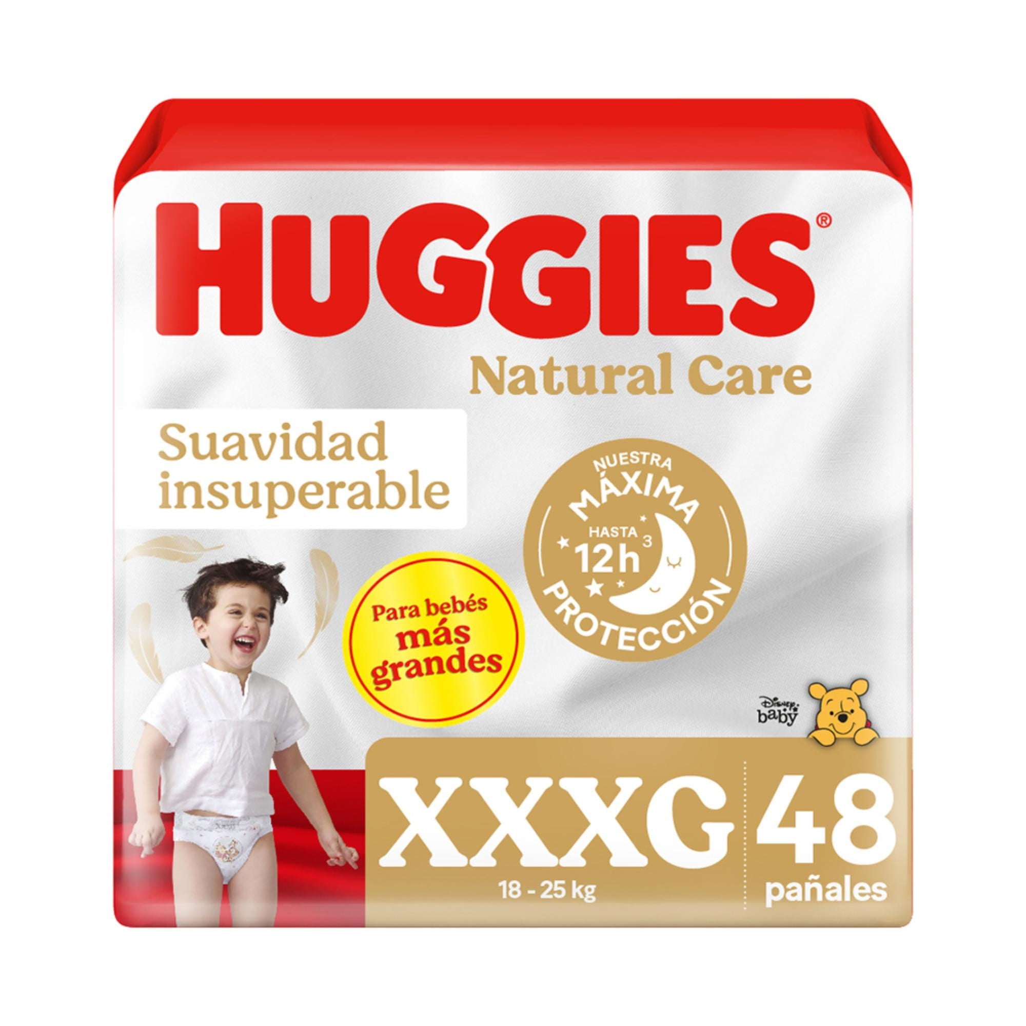 Pañales Natural Care Xxxg 48 Un Huggies