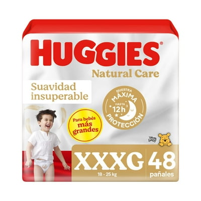 Pañales Natural Care Xxxg 48 Un Huggies