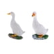thumbnail image 4 of 2 unids jardín regalo granja resina animal ornamento estanque agua permanente pato blanco, 4 of 5