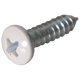 thumbnail image 1 of Tornillo Hillman 8 x 1,9 cm Cabeza Pan Phillips Blanco Paquete de 100, 1 of 2