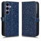 thumbnail image 5 of Funda Cartera Lunares Samsung galaxy S25 FE con Tarjetero, Correa y Soporte Azul, 5 of 6