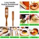thumbnail image 5 of Juego de 2 utensilios de cocina de madera, utensilios de madera para cocinar, remover, mezclar y servir., 5 of 5