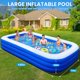thumbnail image 2 of Piscina Inflable BEFAMALI Extra Grande 369x188x56 cm, 2 of 7
