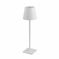 Want - Lampara De Mesa Led Táctil, Inalámbrica Y Recargable - Blanco