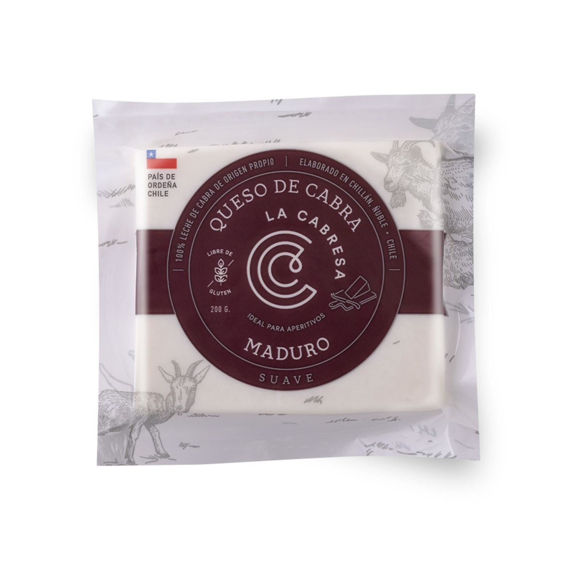 Queso De Cabra Maduro Trozo 200 g La Cabresa