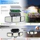 thumbnail image 3 of Luces solares daphino 2500LM para exteriores con sensor de movimiento IP65, 3 of 9