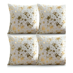 Genérico - Set De 4 Fundas De Cojin Para Navidad M11