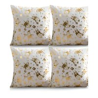 Genérico - Set De 4 Fundas De Cojin Para Navidad M11