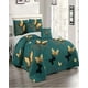 thumbnail image 3 of Quilt De Verano Plaza Y Media Diseño Mariposa Verde, 3 of 4